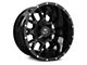 TIS 549B Satin Black 6-Lug Wheel; 17x9; -12mm Offset (04-08 F-150)