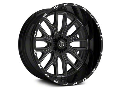 TIS 560BM Gloss Black 6-Lug Wheel; 22x12; -44mm Offset (04-08 F-150)