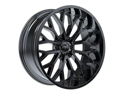 TIS 565 Gloss Black 6-Lug Wheel; 24x10; -24mm Offset (04-08 F-150)