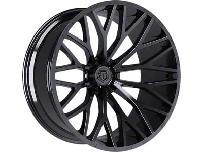 TIS 566 Gloss Black 6-Lug Wheel; 17x9; 0mm Offset (04-08 F-150)