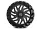 TIS 544BM Gloss Black 6-Lug Wheel; 22x14; -76mm Offset (07-13 Sierra 1500)
