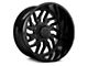 TIS 544GB Gloss Black 6-Lug Wheel; 20x12; -44mm Offset (07-13 Sierra 1500)