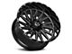 TIS 547BM Gloss Black 6-Lug Wheel; 22x10; 10mm Offset (07-13 Sierra 1500)