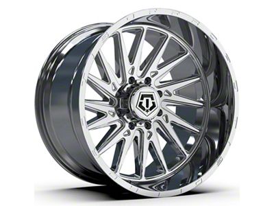 TIS 547C Chrome 6-Lug Wheel; 20x10; -19mm Offset (07-13 Sierra 1500)