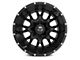 TIS 549B Satin Black 6-Lug Wheel; 17x9; -12mm Offset (07-13 Sierra 1500)