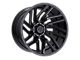 TIS 554 Gloss Black 6-Lug Wheel; 22x10; -19mm Offset (07-13 Sierra 1500)