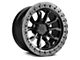 TIS 556BA Satin Black with Satin Anthracite Bead Ring 6-Lug Wheel; 20x10; -19mm Offset (07-13 Sierra 1500)