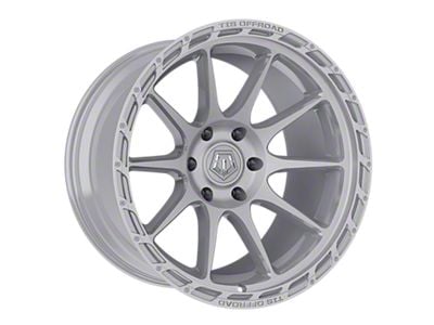 TIS 563 Silver Brushed Machined 6-Lug Wheel; 20x10; 0mm Offset (07-13 Sierra 1500)