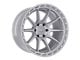 TIS 563 Silver Brushed Machined 6-Lug Wheel; 20x10; -24mm Offset (07-13 Sierra 1500)