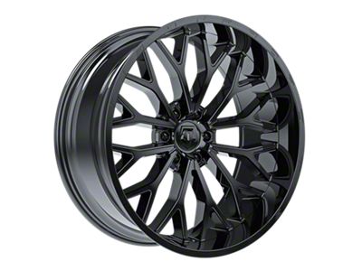 TIS 565 Gloss Black 6-Lug Wheel; 20x10; -24mm Offset (07-13 Sierra 1500)