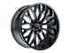 TIS 565 Gloss Black 6-Lug Wheel; 20x12; -44mm Offset (07-13 Sierra 1500)