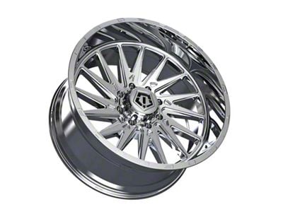 TIS 547 Chrome 8-Lug Wheel; 22x10; 10mm Offset (11-14 Sierra 2500 HD)