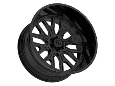 TIS 560 Gloss Black 8-Lug Wheel; 20x10; -19mm Offset (11-14 Sierra 2500 HD)