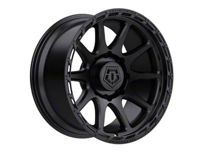 TIS 563 Satin Black 8-Lug Wheel; 20x10; -24mm Offset (11-14 Sierra 2500 HD)