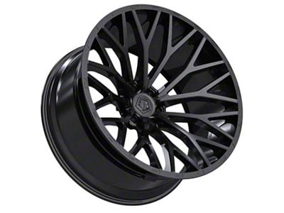 TIS 566 Gloss Black 8-Lug Wheel; 20x10; -24mm Offset (11-14 Sierra 2500 HD)