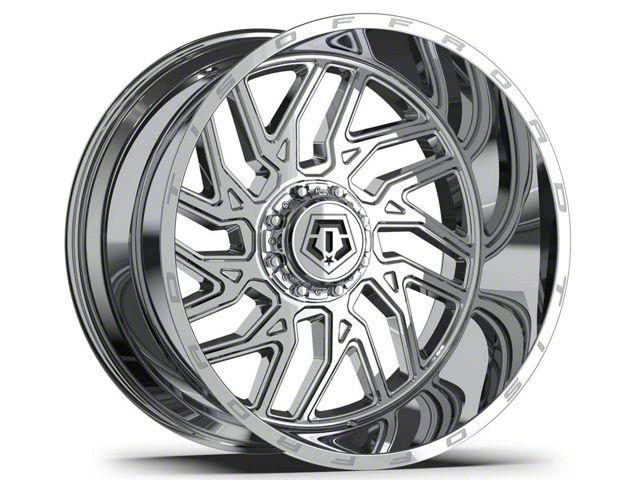 TIS 544BM Chrome 8-Lug Wheel; 20x12; -44mm Offset (11-14 Sierra 3500 HD SRW)