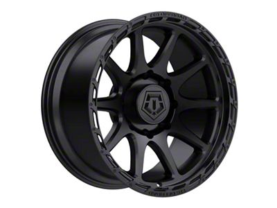 TIS 563 Satin Black 8-Lug Wheel; 22x12; -44mm Offset (11-14 Sierra 3500 HD SRW)