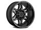 TIS 538B Satin Black 6-Lug Wheel; 18x9; -12mm Offset (07-13 Silverado 1500)