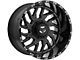 TIS 544BM Gloss Black Milled 6-Lug Wheel; 20x9; 0mm Offset (07-13 Silverado 1500)