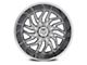 TIS 544C Chrome 6-Lug Wheel; 22x14; -76mm Offset (07-13 Silverado 1500)