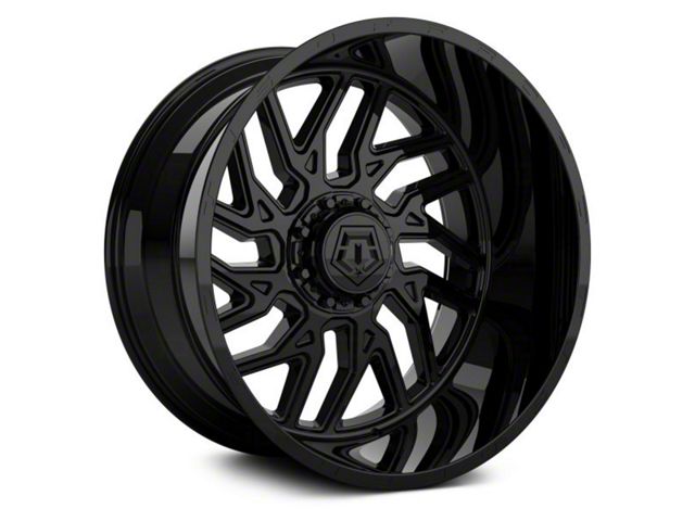 TIS 544GB Gloss Black 6-Lug Wheel; 20x10; -25mm Offset (07-13 Silverado 1500)