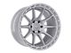 TIS 563 Silver Brushed Machined 6-Lug Wheel; 18x9; 18mm Offset (07-13 Silverado 1500)