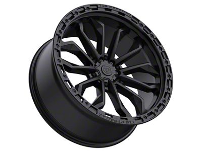 TIS 556 Satin Black 8-Lug Wheel; 20x10; -20mm Offset (11-14 Silverado 2500 HD)