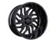 TIS 544 Gloss Black 6-Lug Wheel; 20x10; -19mm Offset (07-14 Tahoe)