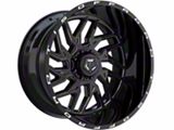 TIS 544BM Gloss Black Milled 6-Lug Wheel; 22x12; -44mm Offset (07-14 Tahoe)