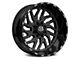 TIS 544BM Gloss Black 6-Lug Wheel; 22x12; -51mm Offset (07-14 Tahoe)