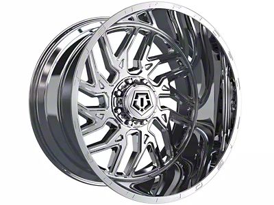 TIS 544C Chrome 6-Lug Wheel; 20x10; -25mm Offset (07-14 Tahoe)