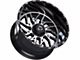 TIS 544MB Gloss Black Machined 6-Lug Wheel; 20x10; -25mm Offset (07-14 Tahoe)