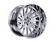 TIS 547 Chrome 6-Lug Wheel; 24x12; -44mm Offset (07-14 Tahoe)