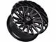 TIS 547B Gloss Black Milled 6-Lug Wheel; 20x10; -19mm Offset (07-14 Tahoe)