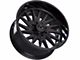 TIS 547B Gloss Black 6-Lug Wheel; 20x12; -44mm Offset (07-14 Tahoe)