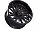 TIS 547B Gloss Black 6-Lug Wheel; 22x10; -19mm Offset (07-14 Tahoe)