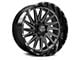 TIS 547BM Gloss Black 6-Lug Wheel; 22x10; 10mm Offset (07-14 Tahoe)