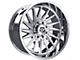 TIS 547C Chrome 6-Lug Wheel; 22x10; -19mm Offset (07-14 Tahoe)