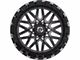 TIS 548BM Gloss Black Milled 6-Lug Wheel; 22x12; -44mm Offset (07-14 Tahoe)