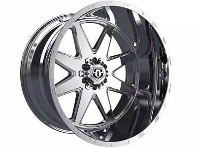 TIS 551P Polished 6-Lug Wheel; 22x12; -44mm Offset (07-14 Tahoe)