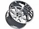 TIS 551P Polished 6-Lug Wheel; 22x12; -44mm Offset (07-14 Tahoe)