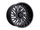 TIS 553 Gloss Black 6-Lug Wheel; 22x12; -44mm Offset (07-14 Tahoe)