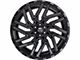 TIS 554BM Gloss Black Milled 6-Lug Wheel; 20x12; -44mm Offset (07-14 Tahoe)