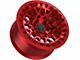 TIS 555MRT Gloss Red 6-Lug Wheel; 17x9; -12mm Offset (07-14 Tahoe)