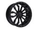 TIS 556 Satin Black 6-Lug Wheel; 17x9; 0mm Offset (07-14 Tahoe)