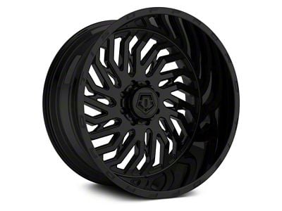 TIS 561B Gloss Black 6-Lug Wheel; 22x12; -44mm Offset (07-14 Tahoe)