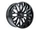 TIS 565 Gloss Black 6-Lug Wheel; 24x12; -44mm Offset (07-14 Tahoe)