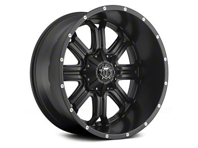 TIS 535B Satin Black 6-Lug Wheel; 18x9; -12mm Offset (07-14 Yukon)