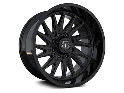 TIS 547B Gloss Black 6-Lug Wheel; 22x10; 10mm Offset (07-14 Yukon)