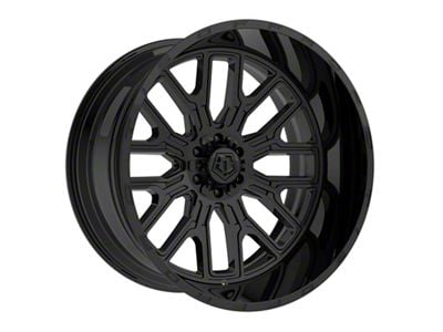 TIS 560B Gloss Black 8-Lug Wheel; 20x10; -19mm Offset (08-10 F-350 Super Duty SRW)